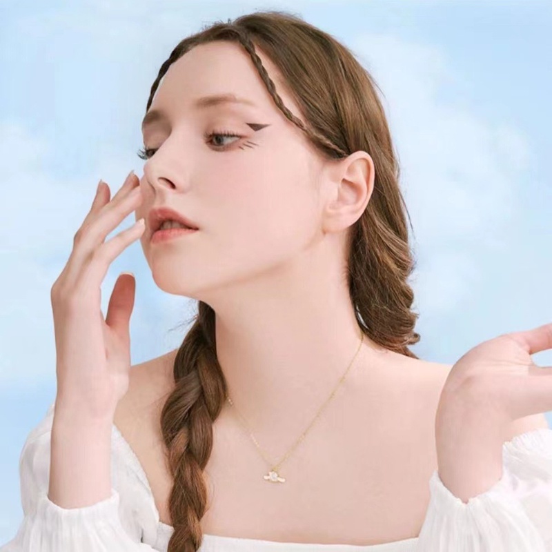 Dây chuyền dễ thương, vòng cổ Hàn Quốc, vòng cổ nữ thanh lịch và ngọt ngào, vòng cổ phim hoạt hình Disney, vòng cổ thời trang mát mẻ