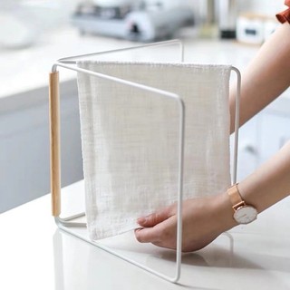 Zuoguan giá phơi khăn có thể gấp gọn tiện dụng phong cách nhật bản