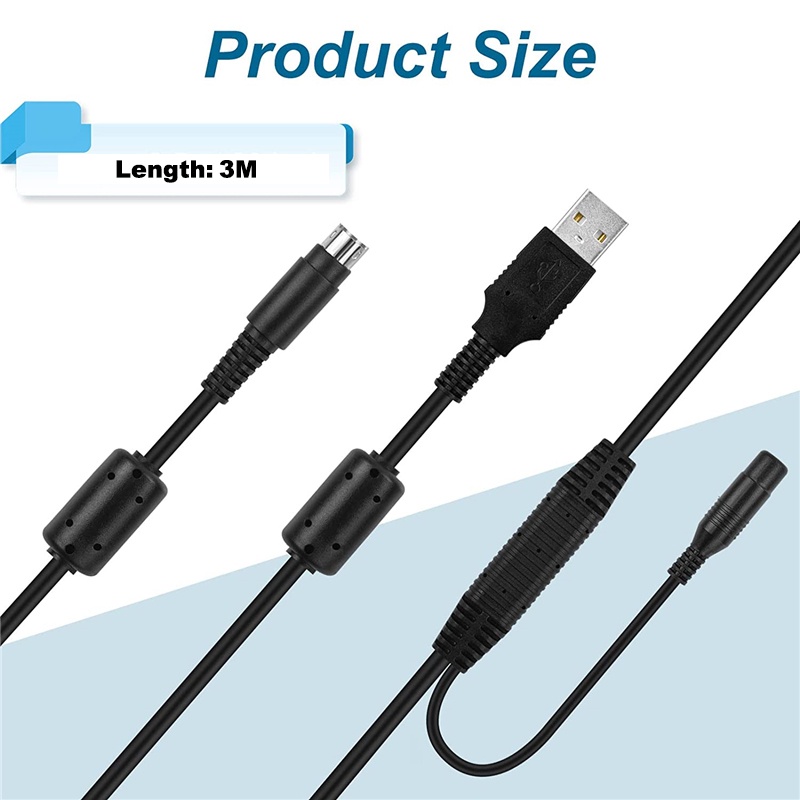 1 Dây Cáp Truyền Dữ Liệu Cho Webcam Logitech CC2900e / CC2900ep / CC3500e / CC3000e / PTZ Pro