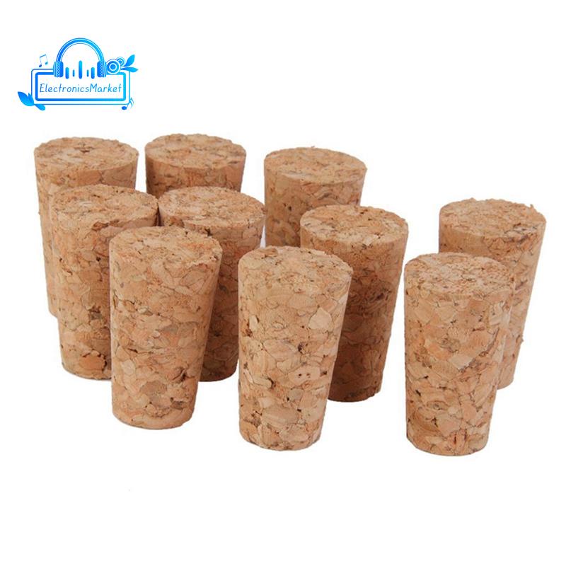 Bộ 10 Nút Bần Đóng Mô Hình 22 * 17 * 35mm