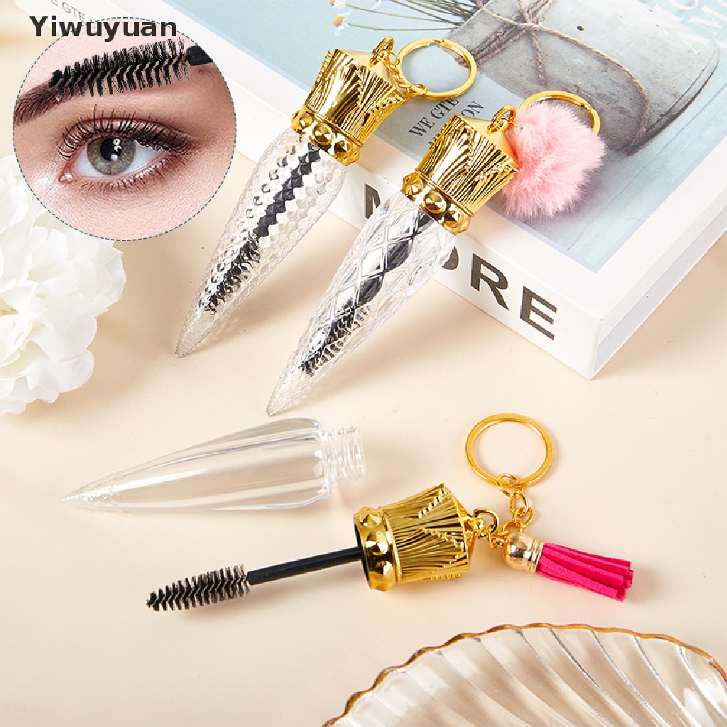 1 Cây Cọ Mascara Chuốt Lông Mi / Lông Mày Yiwuyuan > 1 Cây Cọ Có Móc Khóa Trang Điểm Tiện Lợi