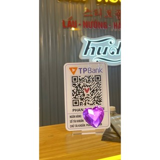 Menu mã qr code để bàn mica