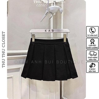 ❣️chân váy xếp li đen siêu đẹp. size s m l