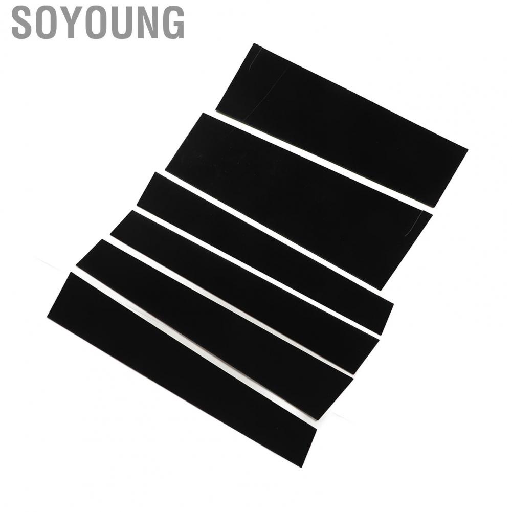 Soyoung Window Door B Column Panel  Side Cover 6 Pcs High Temperature Resistance for Freed GB3