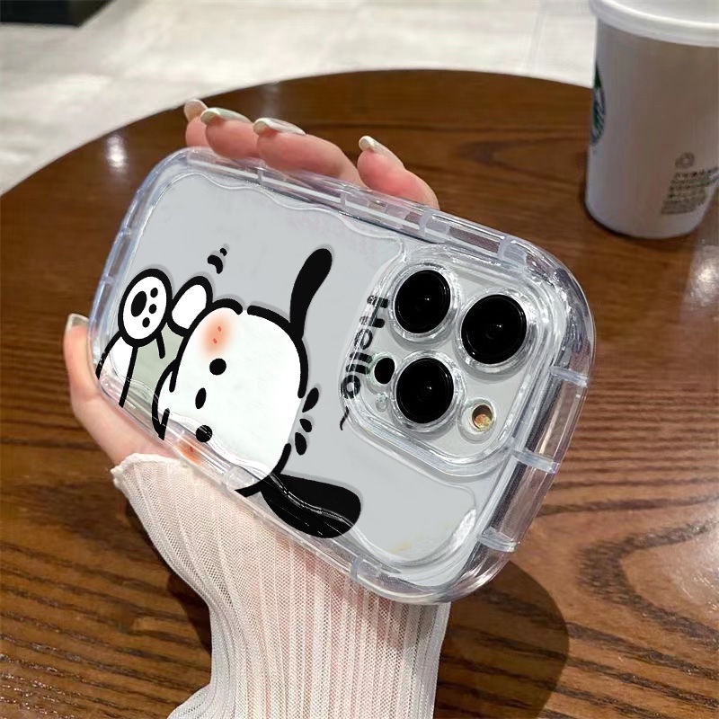 ✅Ốp Điện Thoại Mềm Trong Suốt Chống Sốc Hình Cún Pacha Cho Iphone14 Cute / / / xs 13xr11 8p12 7promax G2GS