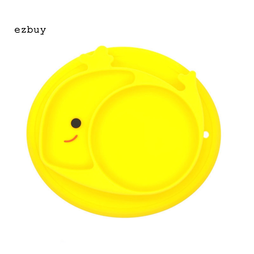 Đĩa Ăn Nhẹ Màu Sắc Xinh Xắn Chống Rò Rỉ Tiện Dụng Cho Bé