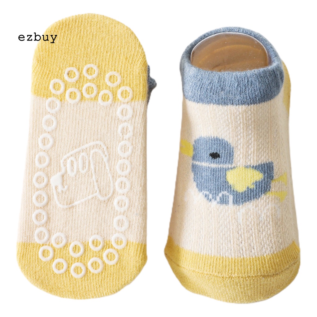 1 Đôi Vớ Mềm Chống Trượt In Họa Tiết Hoạt Hình Động Vật Dễ Thương Thời Trang Mùa Hè Cho Bé
