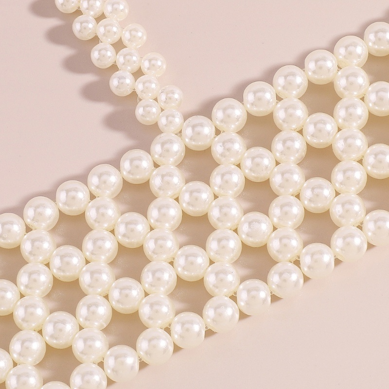 Thắt Lưng Chuỗi Hạt Ngọc Trai Gợi Cảm Cho Nữ