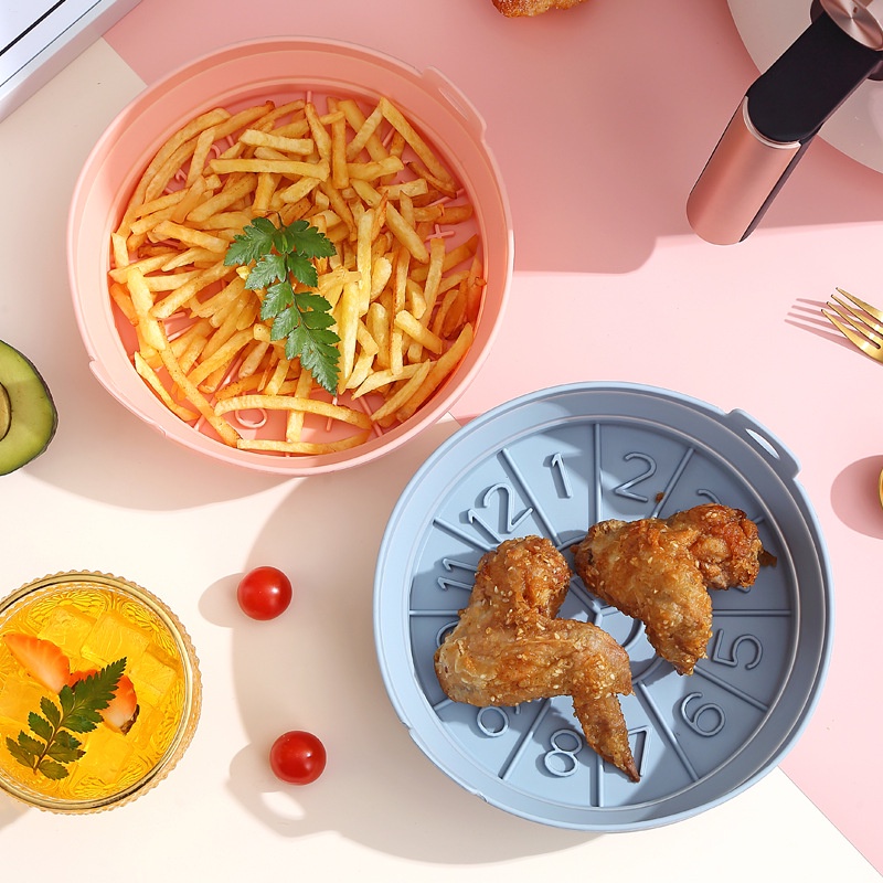 Aladdin Tấm Lót Nướng Bánh Hình Tròn Bằng Silicon Dày Dặn Đa Năng Tiện Dụng Cho Nhà Bếp