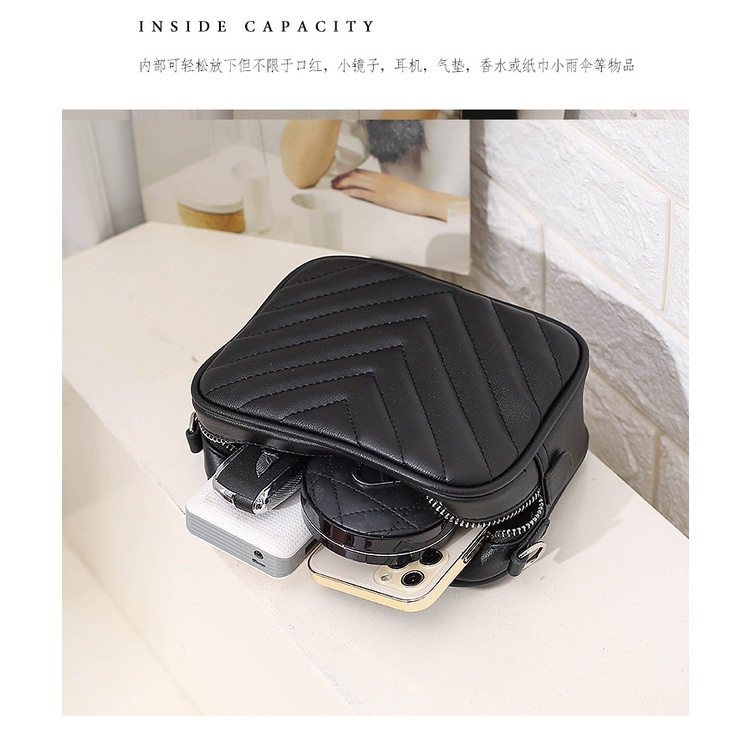 Túi Xách Da Pu Mềm Thiết Kế Nhỏ Nhắn Thời Trang Cao Cấp