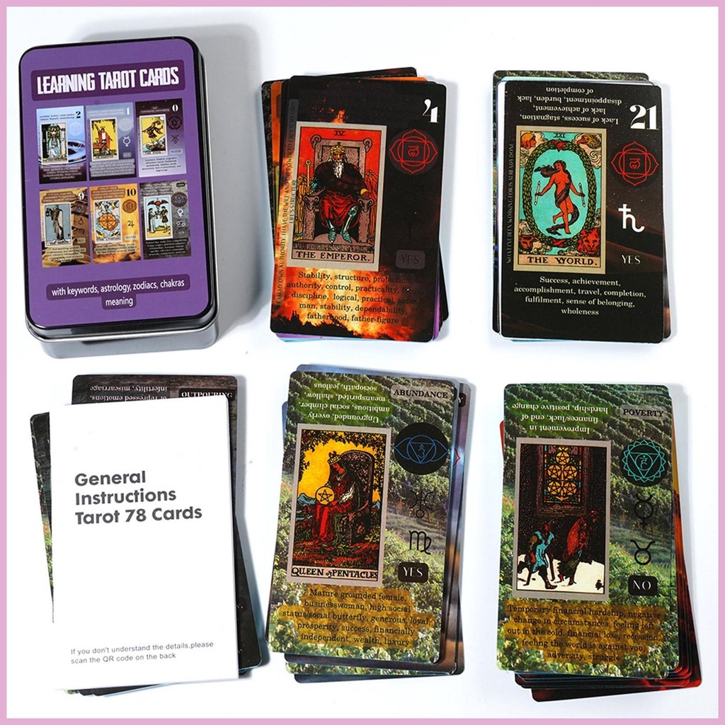 Bộ Bài Tarot 78 Lá Phiên Bản Tiếng Anh