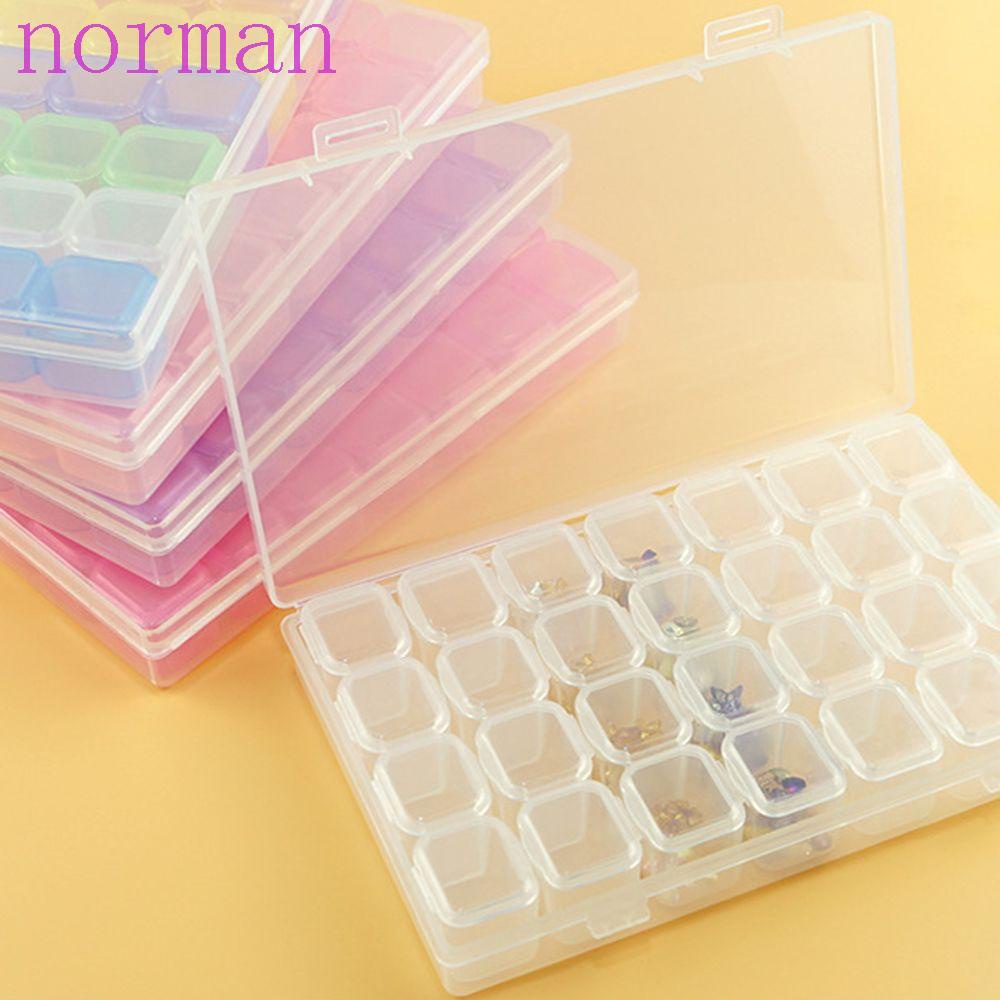 Hộp Đựng Trang Sức Bằng Nhựa Trong Suốt 28 / 56 Ngăn