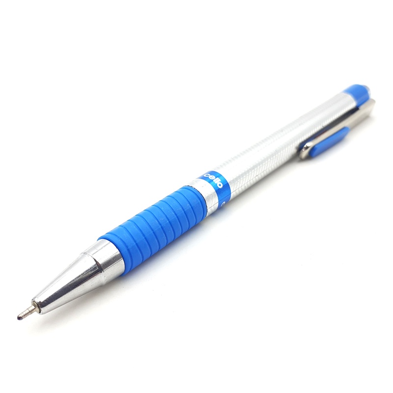 Bút Bi Bấm Cello Flowmate 0.7mm - Màu Xanh