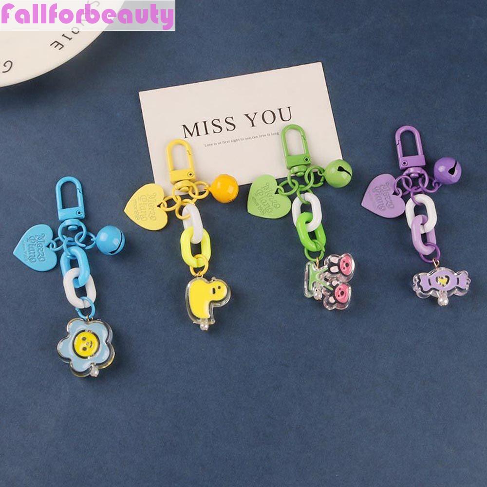 Móc Chìa Khóa Hình Trái Tim / Bướm / Gấu Kiểu Hàn Quốc Dễ Thương