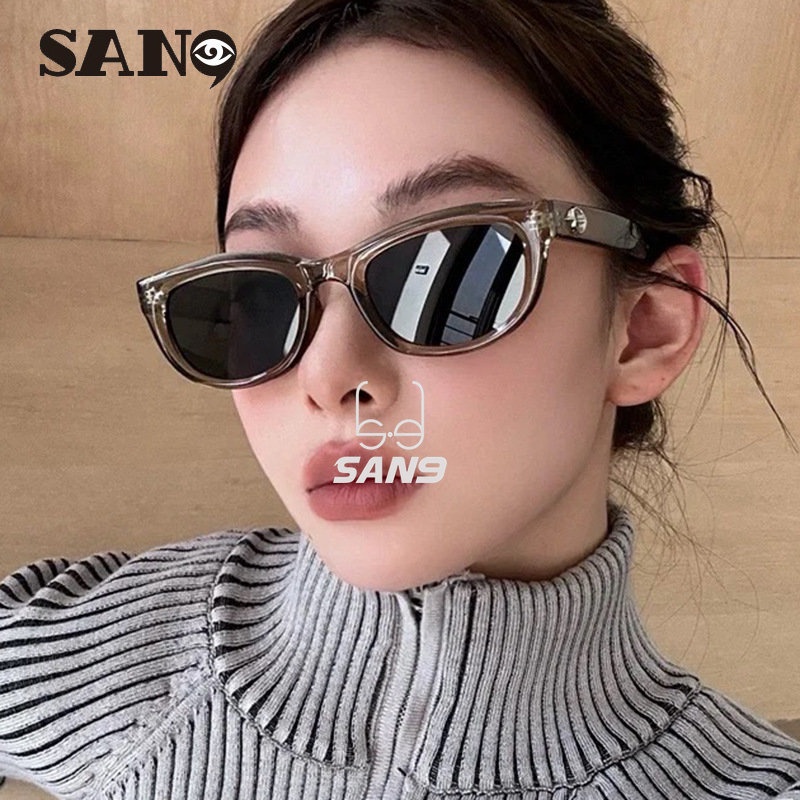 Kính Mát Hình Oval Galaxy Nebula Phong Cách Hip hop Hàn Quốc 2023