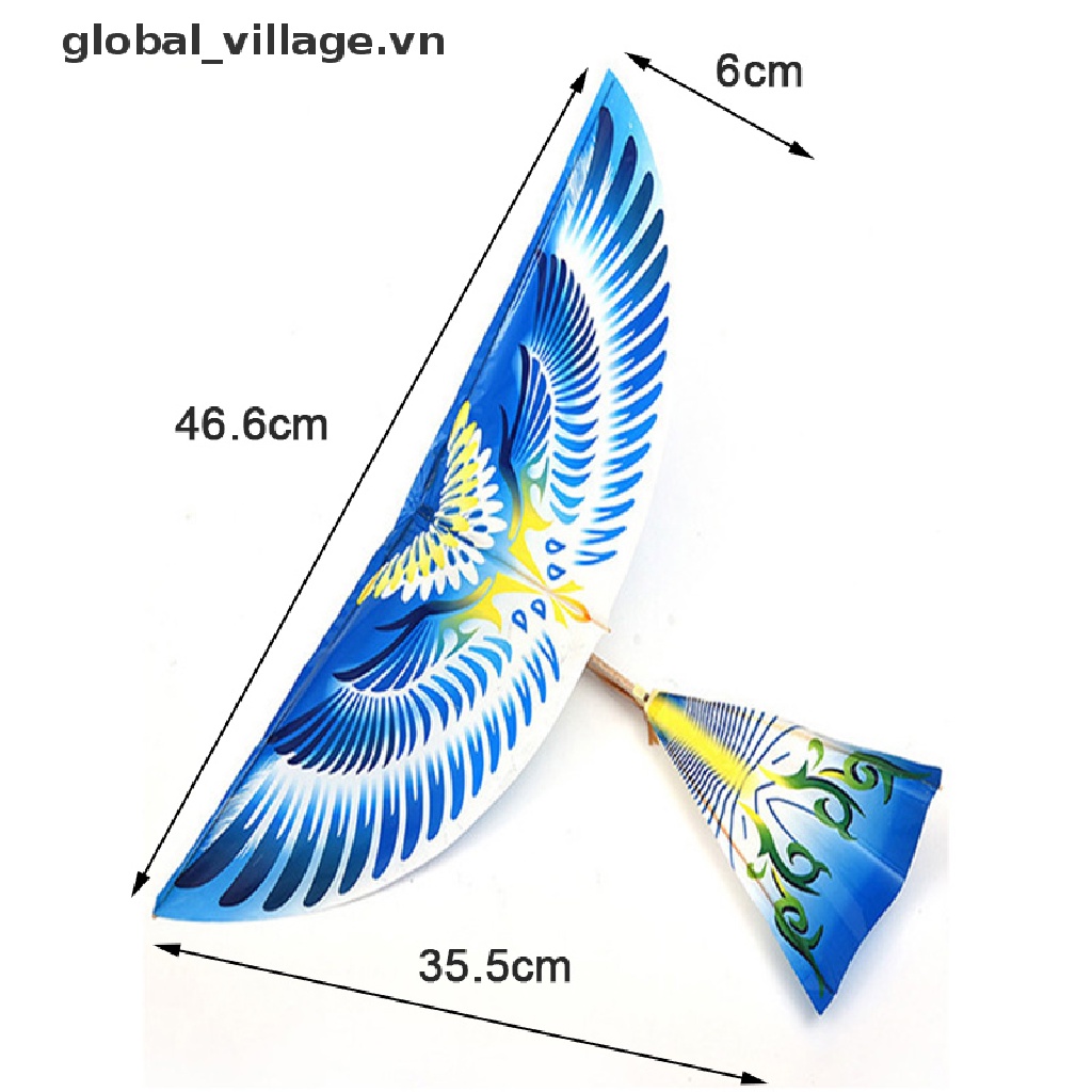 Đồ Chơi Diều Dây Cao Su Đàn Hồi Hình Chú Chim Vui Nhộn Cho Bé