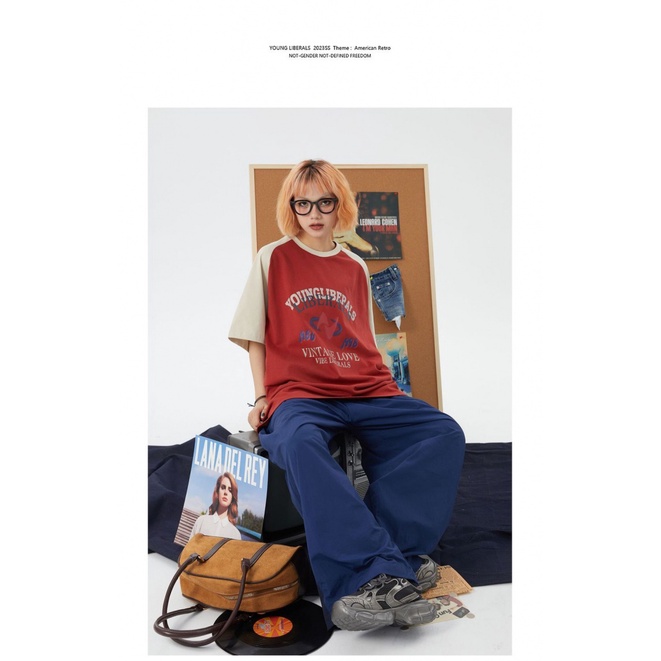 Áo Thun Tay Ngắn Chất Liệu 100% Cotton Cao Cấp Thời Trang Cho Cặp Đôi OLUX R73Y