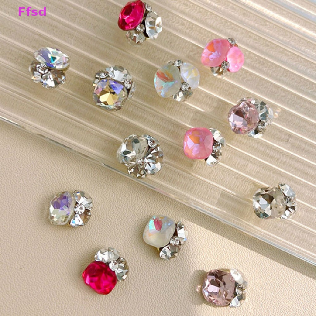 Đá 3D Hình Vuông Dùng Trang Trí Móng Tay Nghệ Thuật