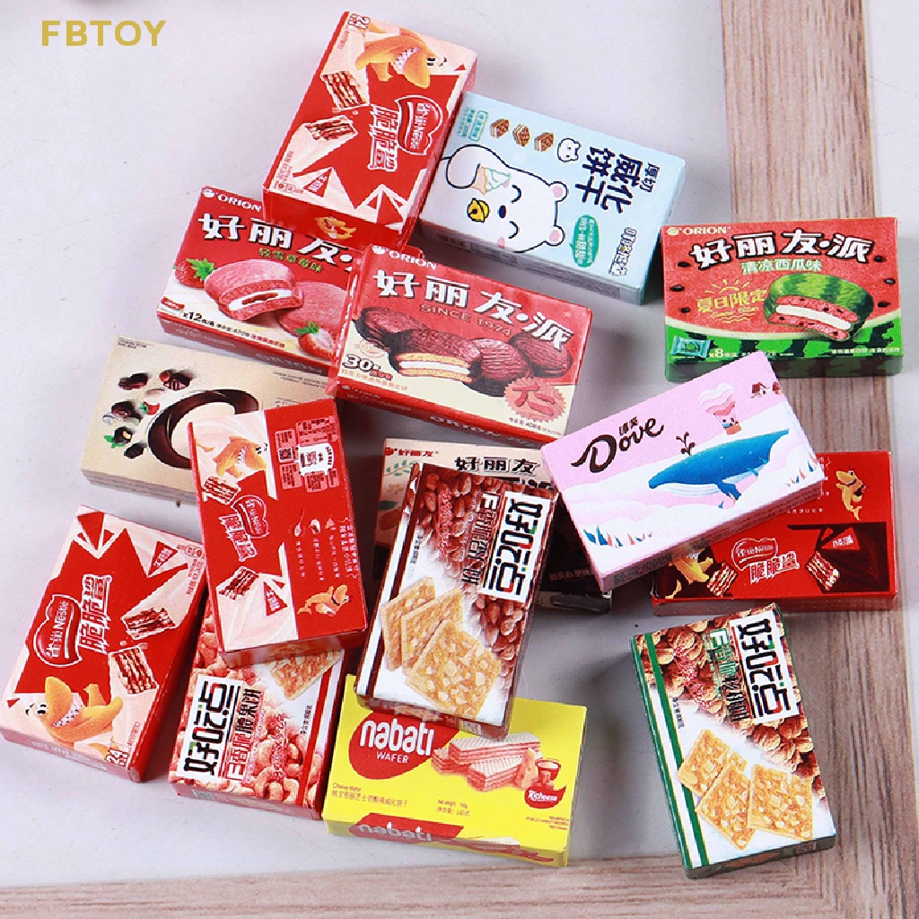 Set 10 Hộp Snack Đồ Chơi Búp Bê