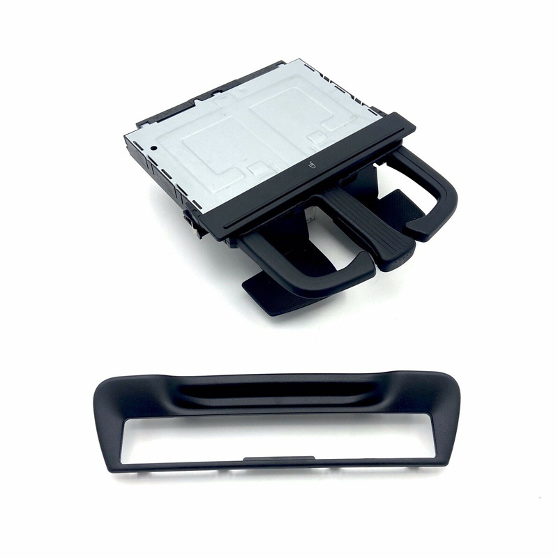 Bộ Giá Đỡ Cốc Nước Gắn Tay Vịn Xe Hơi Màu Đen Chuyên Dụng Cho Audi A6 / A7 2011-2016 8P0885995B 6PS / 4G8863289A 4PK