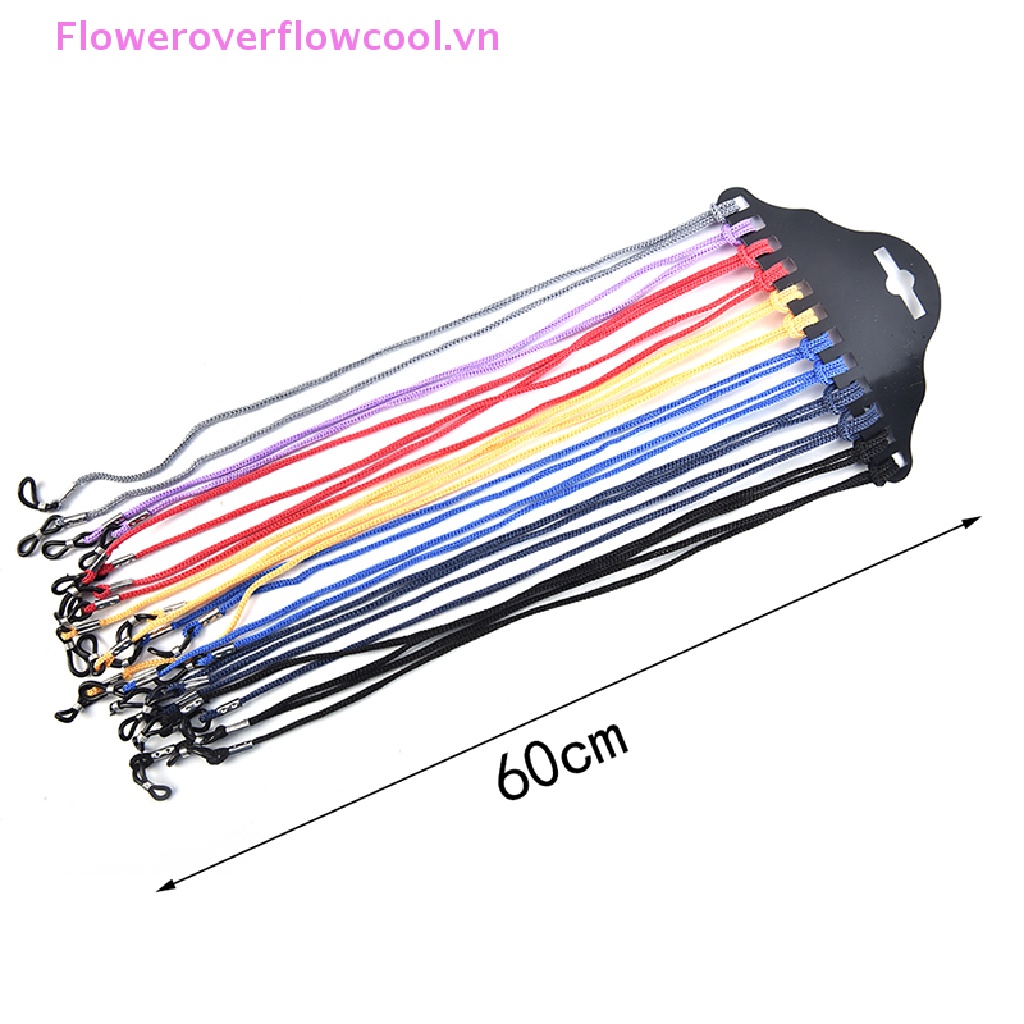 Bộ 12 Dây Đeo Giữ Mắt Kính Bằng Nylon Nhiều Màu