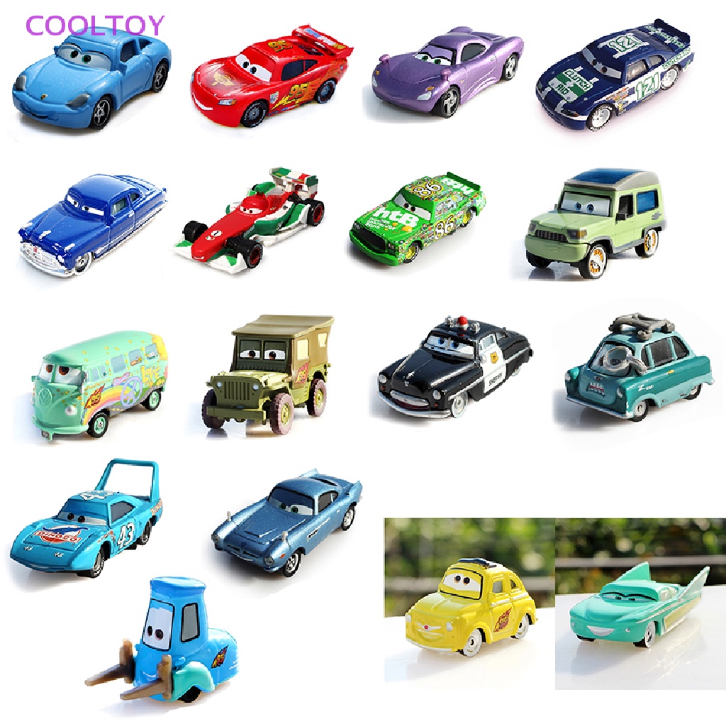 DISNEY Cooltoy 1 Mô Hình Đồ Chơi Xe Hơi Pixar Lightning Mc Queen Mater Fabulous Hudson Bằng Hợp Kim Kim Làm Quà Tặng Sinh Nhật Cho Bé Trai