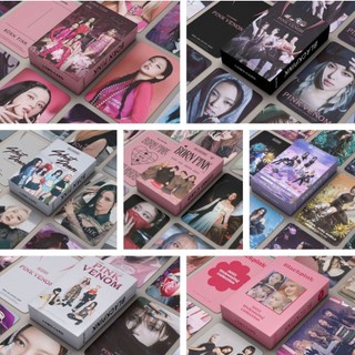 54 Ảnh Thẻ Bộ sưu tầm Lomo Card Blackpink bo góc album mới nhất thần tượng kpop Lisa, Jennie, Jisoo, Rosé - Color House
