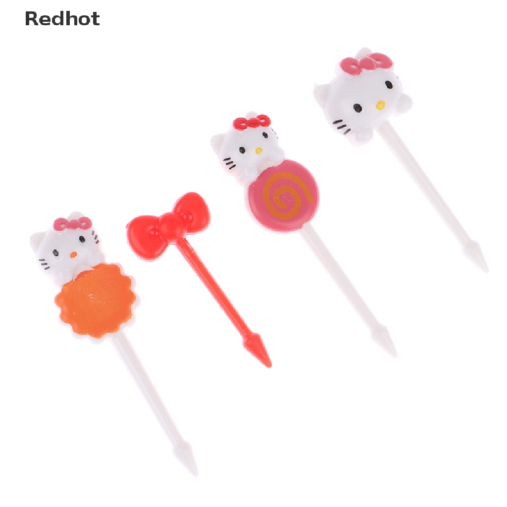 Bộ 8 Món Tăm + Nĩa Ăn Trái Cây Hoạt Hình Cho Bé