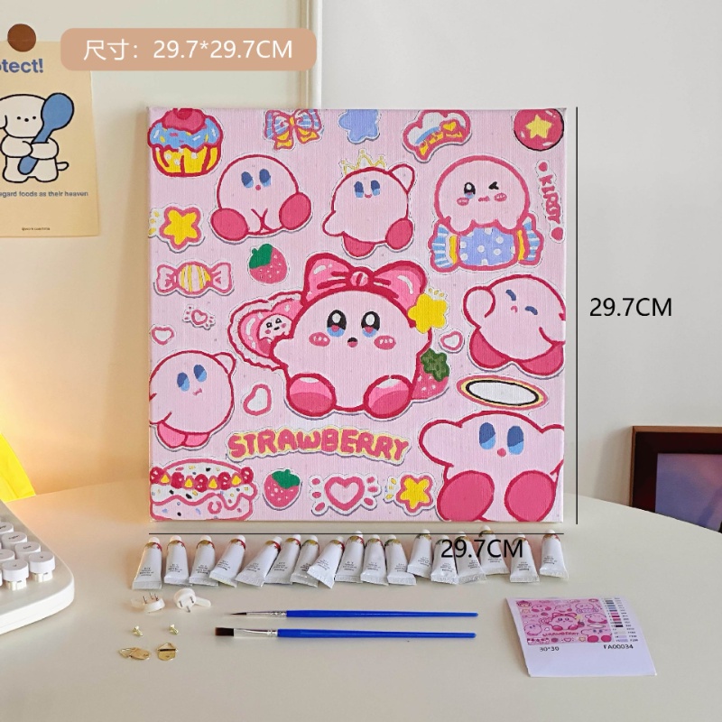 Khung -Tranh tô màu số- Tranh số hóa nhỏ-Phim hoạt hình, Anime, Truyện tranh — tranh tự tô màu số-Tranh tự tô màu số-Tranh số hóa anime-Trang trí nhà cửa-đồ chơi