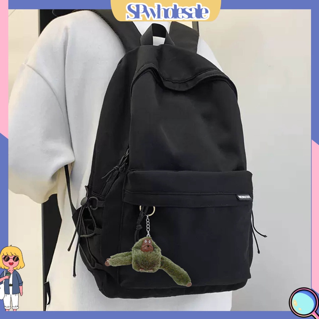 <SPwholesale> Móc Khóa Hình Khỉ Nhồi Bông Ba Chiều Mềm Mại Dễ Thương Làm Quà Tặng Sinh Nhật Cho Nữ