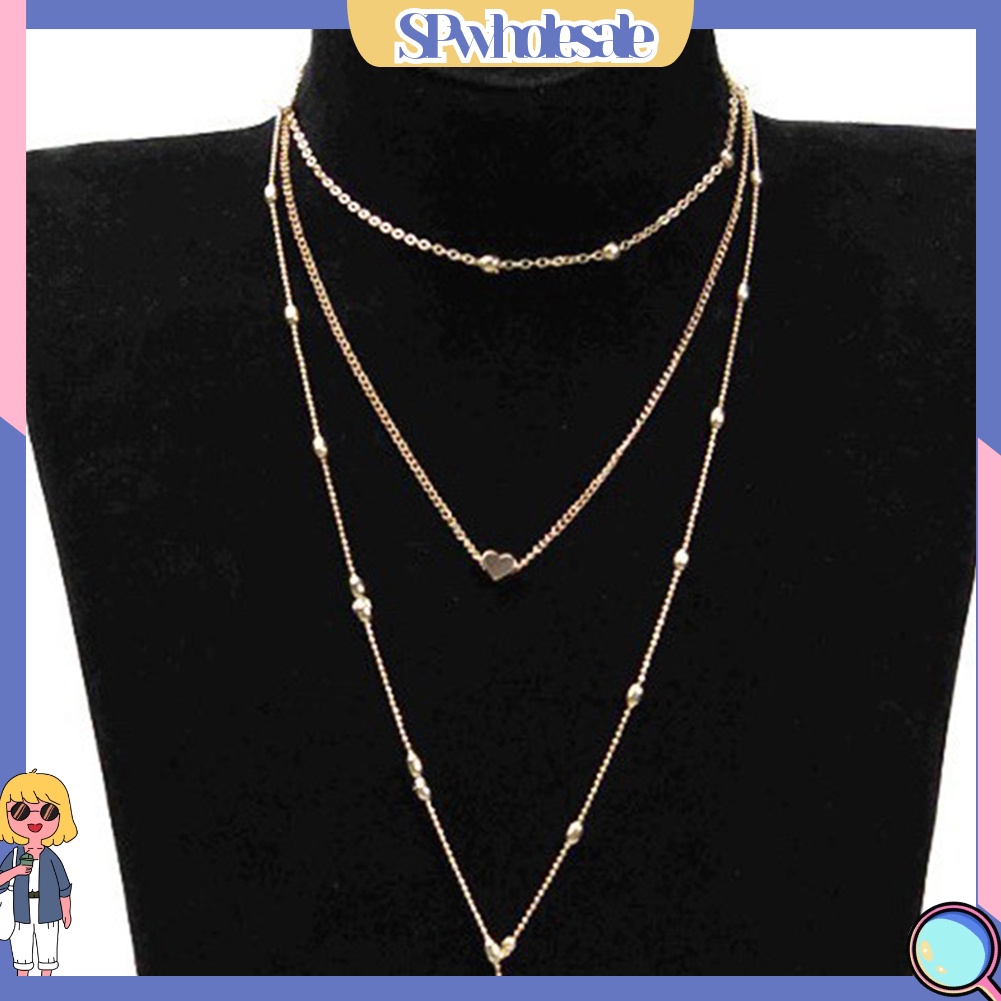 <SPwholesale> Set 3 Vòng Cổ Choker Kiểu Dáng Vintage Thời Trang Quyến Rũ Cho Nữ