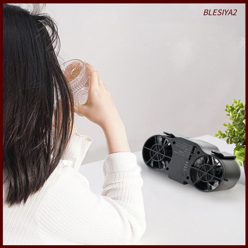 [Bresiya2] Quạt Đeo Hông Rảnh Tay Dùng Khi Đạp Xe / Leo Núi / Câu Cá