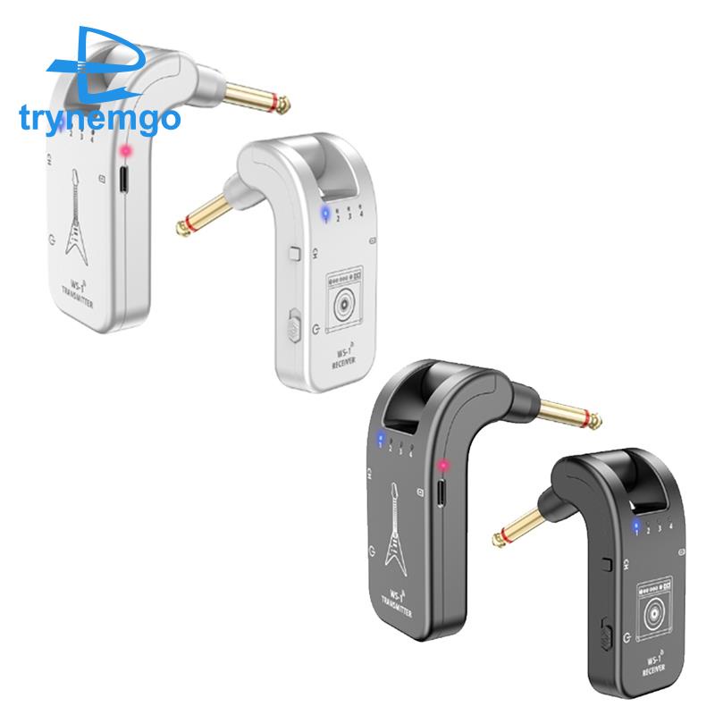 Hệ Thống Truyền Tín Hiệu Pin Lithium Không Dây 2.4G Sạc Được Cho Đàn Guitar Điện / Bass