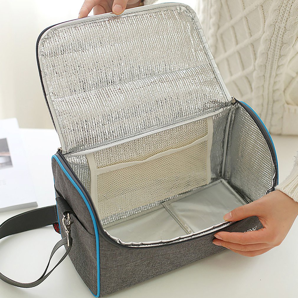 Picnic Bag Cooler Bag Oxford Cloth  Waterproof  Lunch Cold Box Picnic Bags