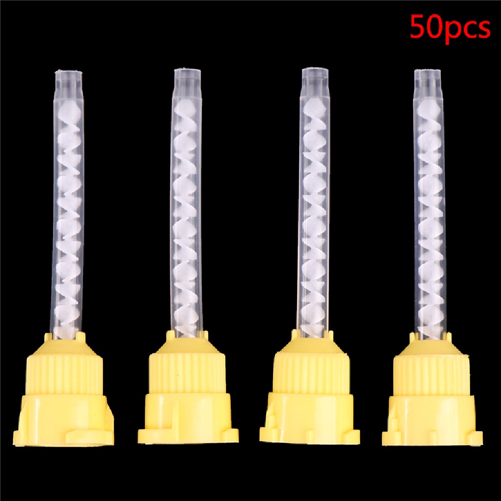 Kamembelling 50 Đầu Trộn Chất Liệu Silicone Cao Su Dùng Một Lần Tiện Lợi