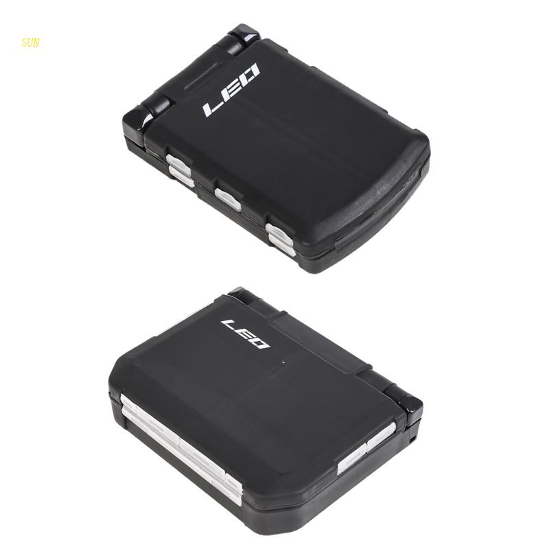 Hộp Đựng Mồi Câu Cá Bằng Nhựa Bền Chống Nước Có Thể Xoay Được