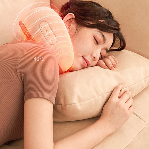 Máy Massage cổ BREO Neck C2-X | 3 chế độ Massage | Thiết kế dạng sóng với cơ chế xoay 360° | Giảm đau nhức và mệt mỏi