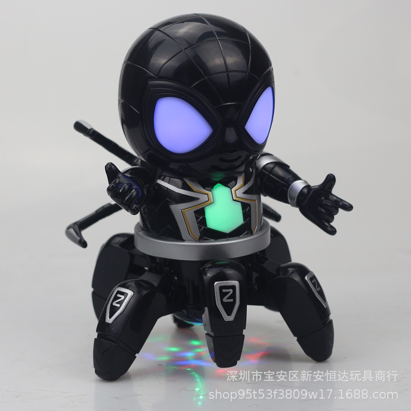 Mới Đồ Chơi Robot Nhện Nhảy Múa Phát Nhạc Cho Bé