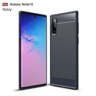 Ốp điện thoại tpu sợi carbon chống sốc cho samsung galaxy note 10 note 10 note 10 plus