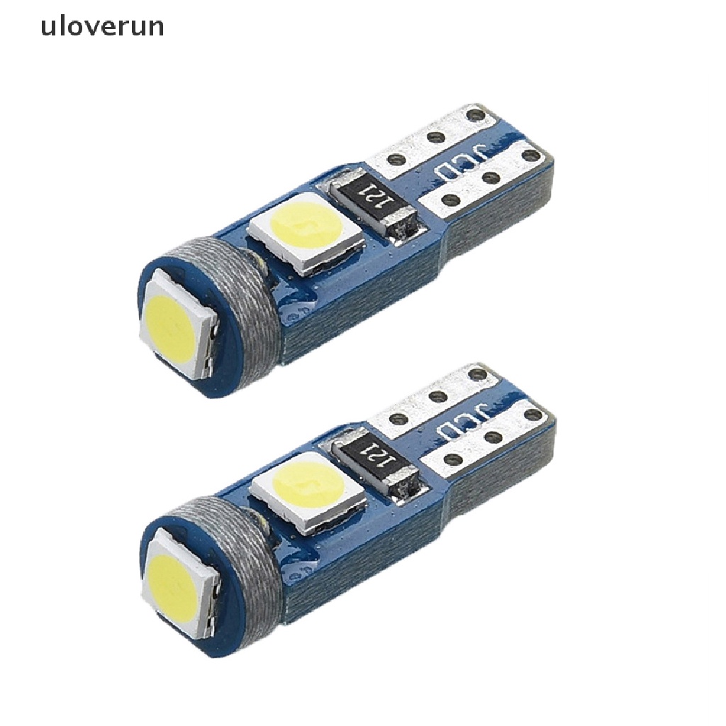Bóng Đèn Led T5 3smd 3030 W3W W1.2W Ánh Sáng Ấm Gắn Bảng Điều Khiển Dành Cho Ô Tô