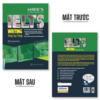 Sách IELTS Writing: Step by step (Bộ sách Ielts Mike)