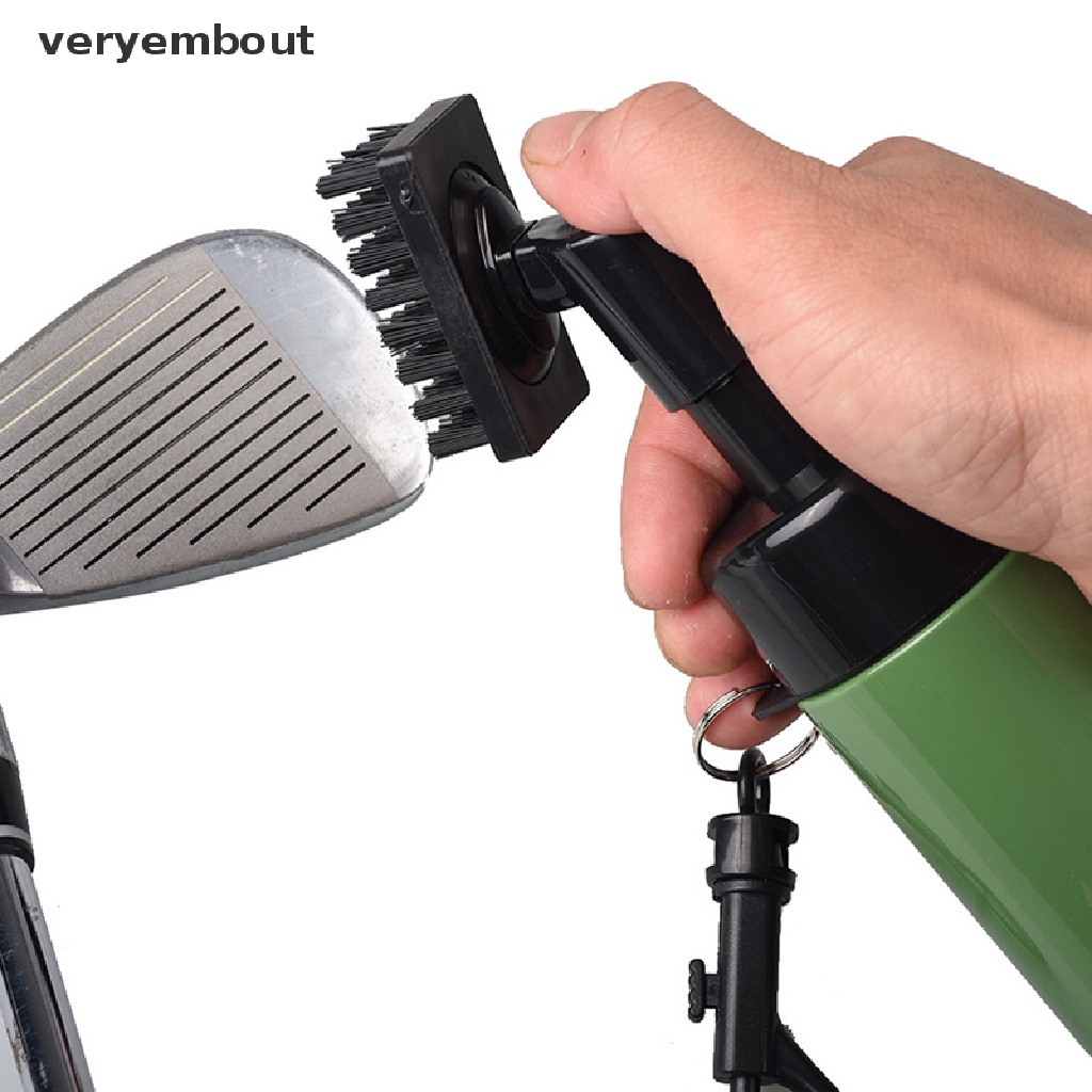 Bàn Chải Vệ Sinh Gậy Đánh Golf Kèm Bình Bóp Tiện Dụng