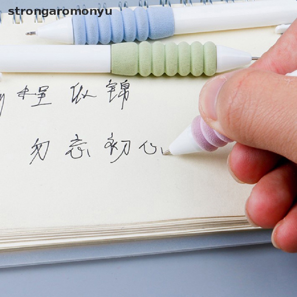 Set 5 Bút Bi Mực Đen Ngòi 0.5mm Cho Văn Phòng