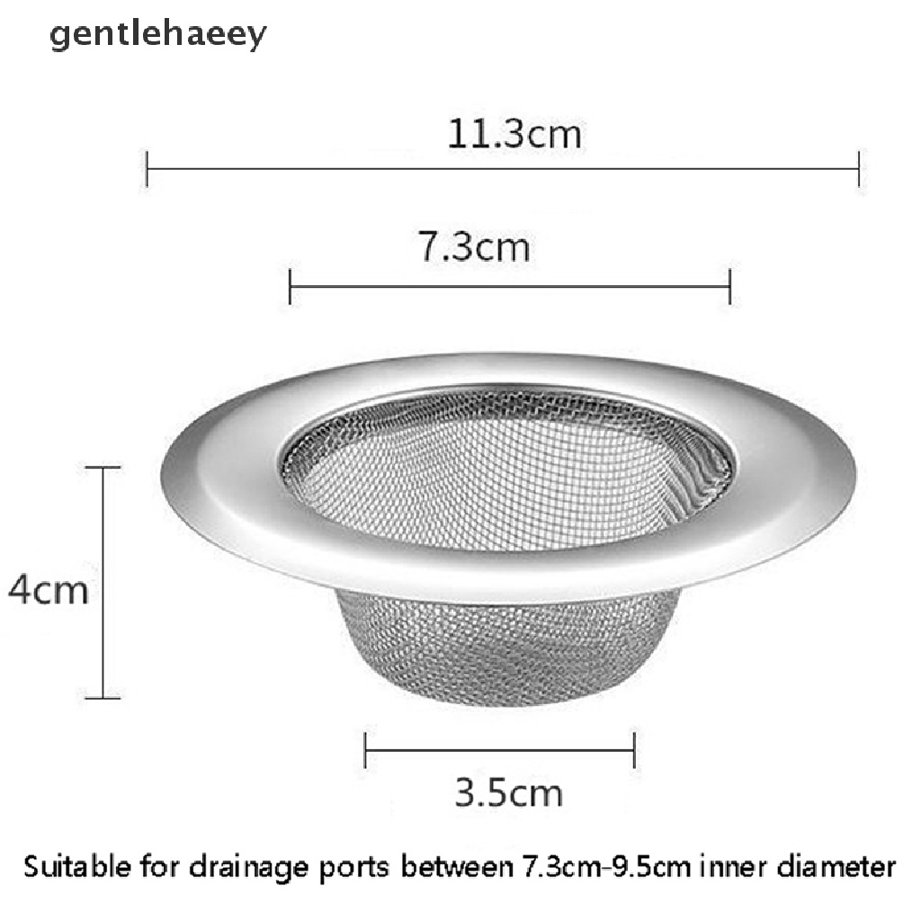Phễu Lọc Bằng Thép Không Gỉ Chống Tắc Nghẽn Bồn Rửa
