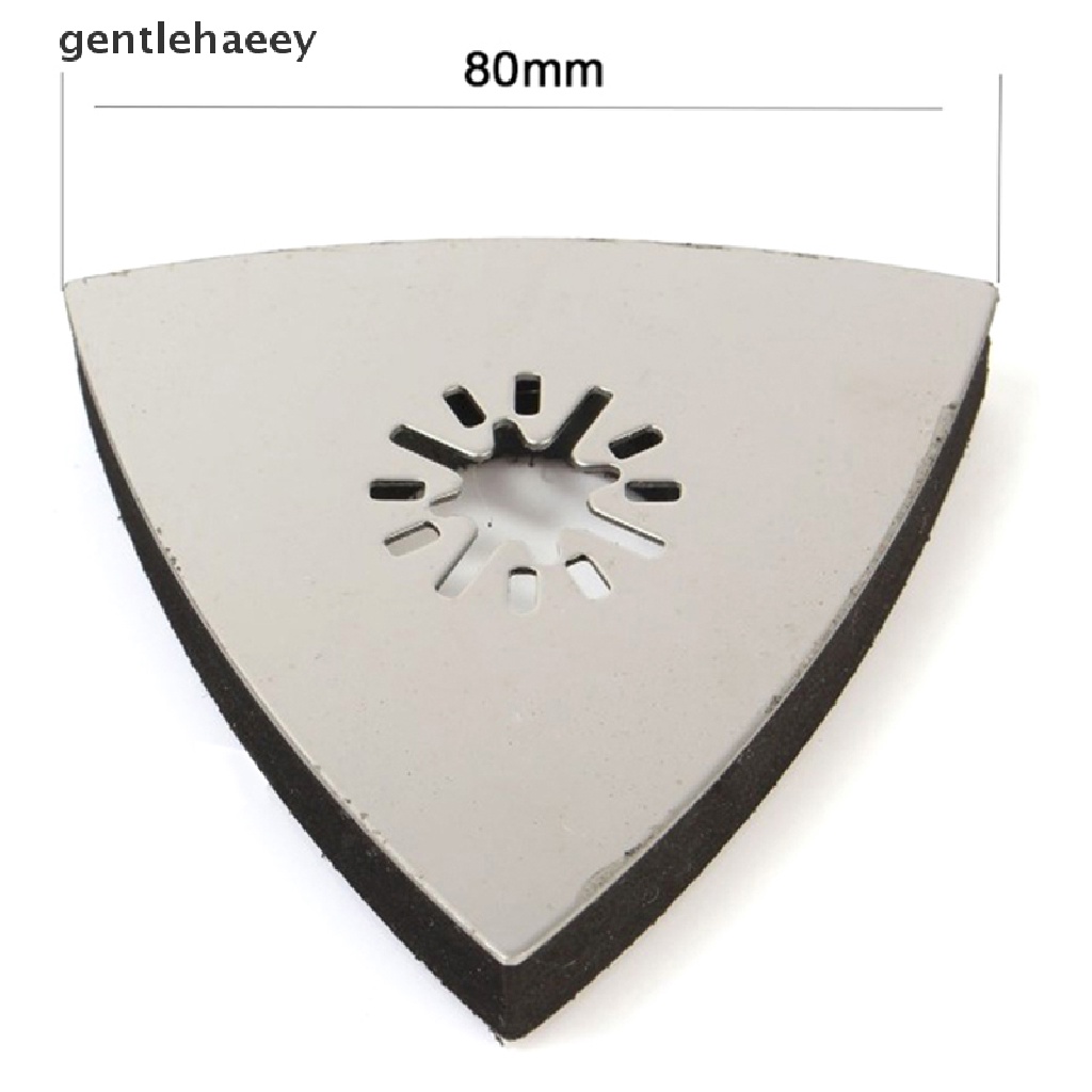 Đĩa Chà Nhám Đánh Bóng Hình Tam Giác Bằng Thép Không Gỉ 80 * 80 * 80mm Đa Năng