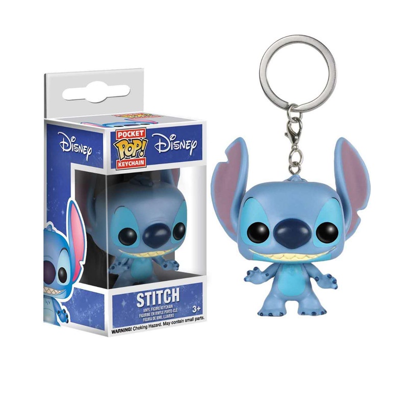 DISNEY 1 Móc Khóa Mô Hình Nhân Vật Lilo Và Stitch Dễ Thương