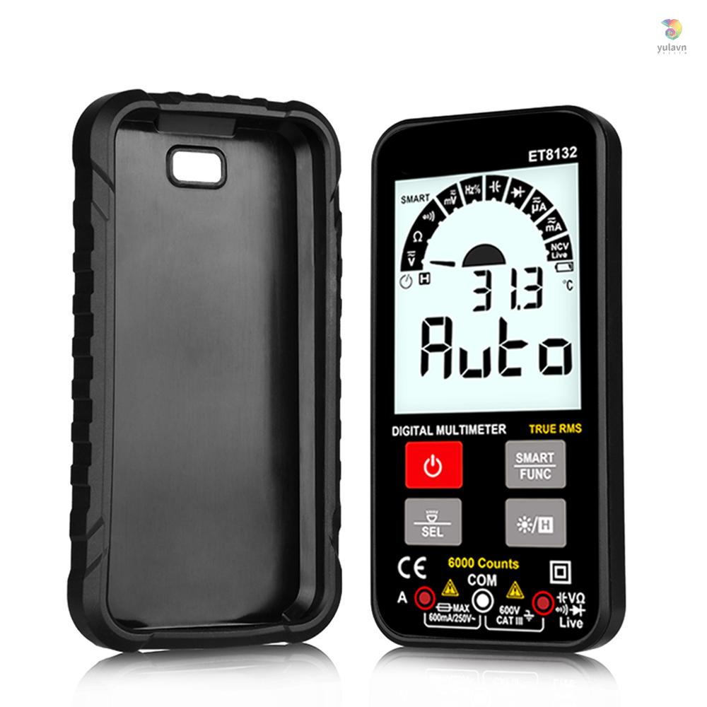 Đồng Hồ Vạn Năng Kỹ Thuật Số Cầm Tay ET8132 2.88 Inch Có Màn Hình Hiển Thị AC DC