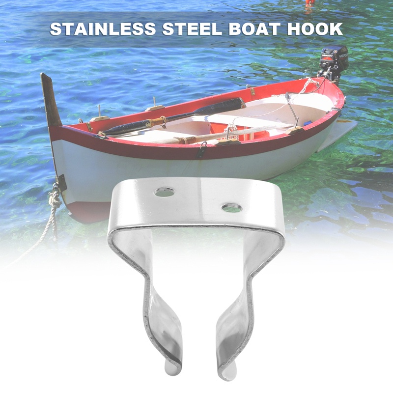 Set 4 Móc Kẹp Giữ Lò Xo Bằng Thép Không Gỉ Cho Tàu Thuyền