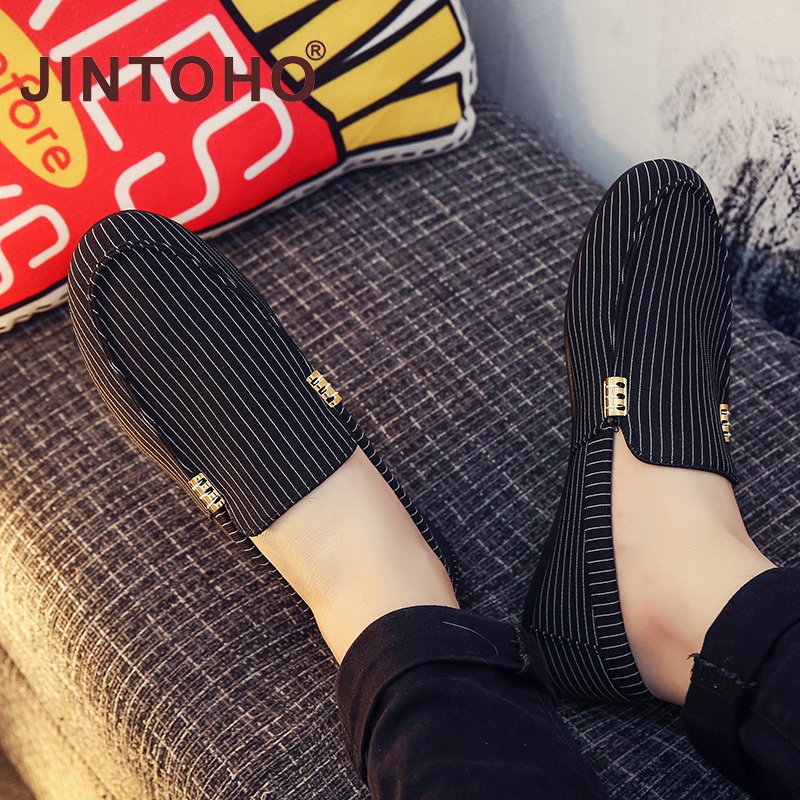 Giày Lười Vải Thời Trang Dành Cho Nam