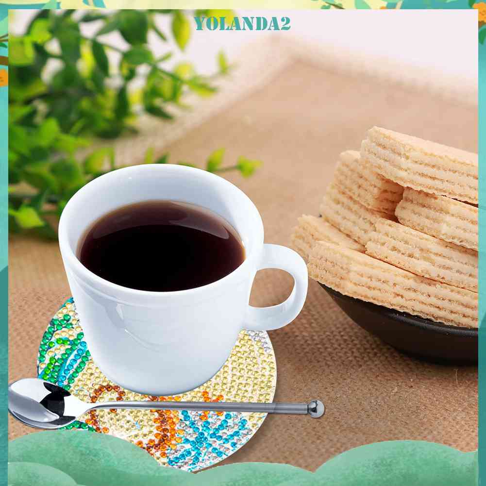 Đế Lót Ly Pha Lê Có Thể Tái Sử Dụng Kèm Giá Đỡ Tiện Lợi Sự Bảo Vệ